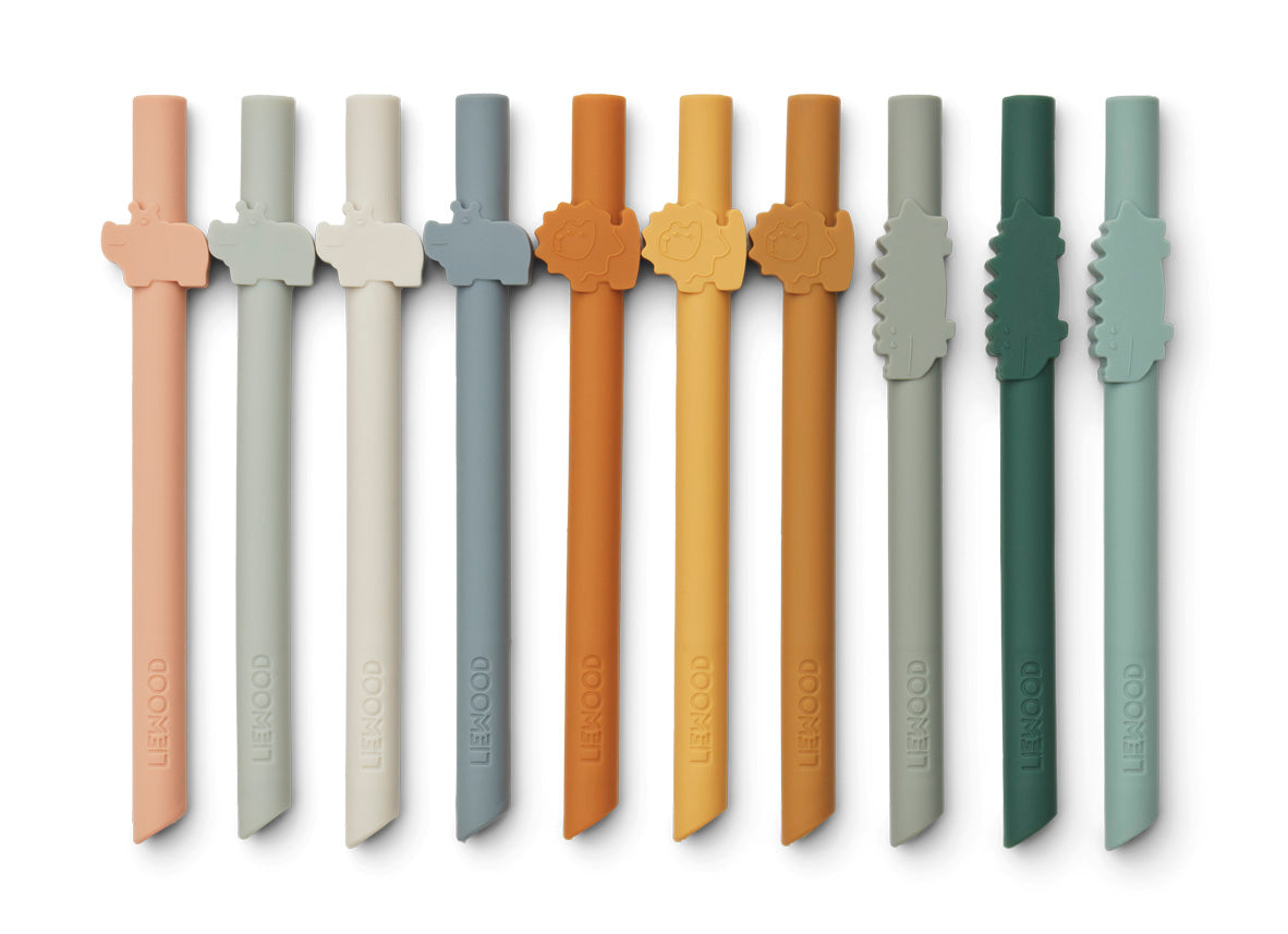 BADU STRAW 10-PACK (SAFARI/MUSTARD MULTI MIX)