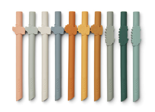 BADU STRAW 10-PACK (SAFARI/MUSTARD MULTI MIX)