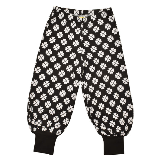 [DUNS Sweden]Baggy Pants-Clover Black
