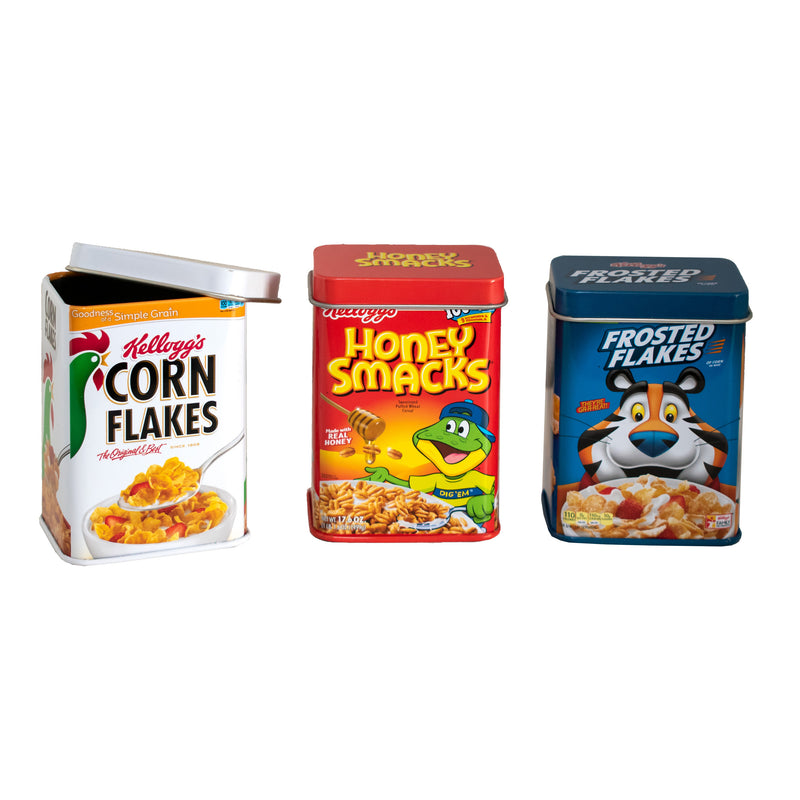 [Tanner] Kellogs Metal Cans Set