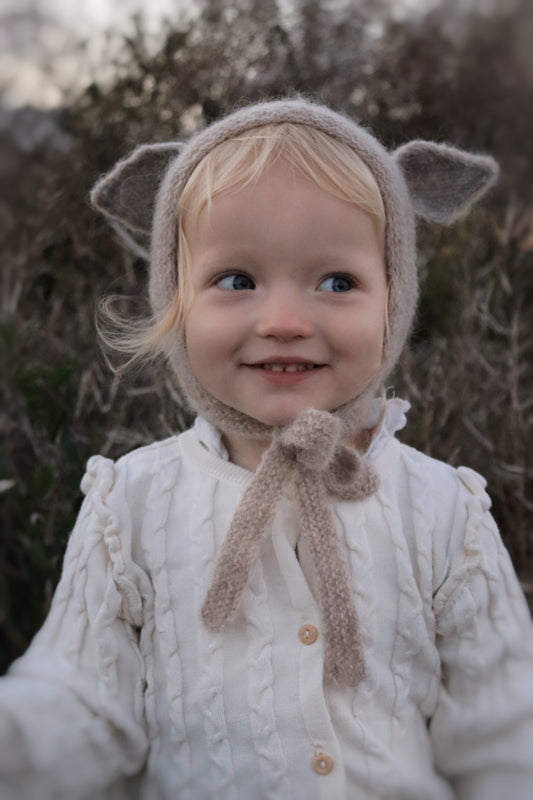 [Gang of Kids] Fairy Hat Alpaca & Silk - Light Beige