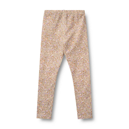 [Wheat] 2 Leggings Jules - Lilac Flower Meadow