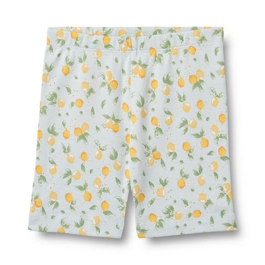 [Wheat] Bike Shorts Anne - Summer Blue Citrus