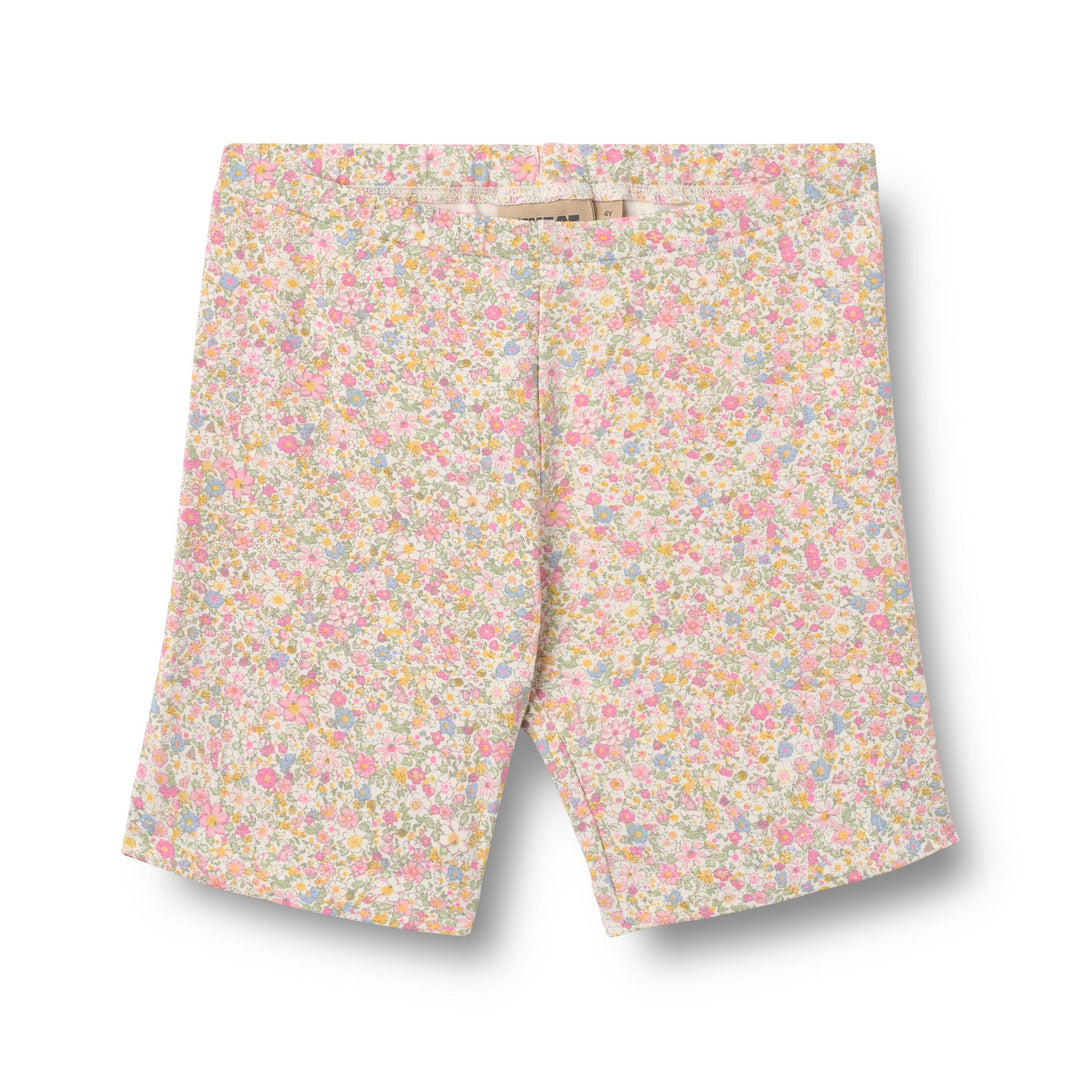 [Wheat] Bike Shorts Anne - Blush Flower Meadow