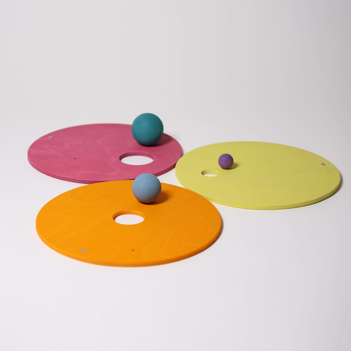 GRIMM’S x Stapelstein®- Rolling Discs Warm Pastel