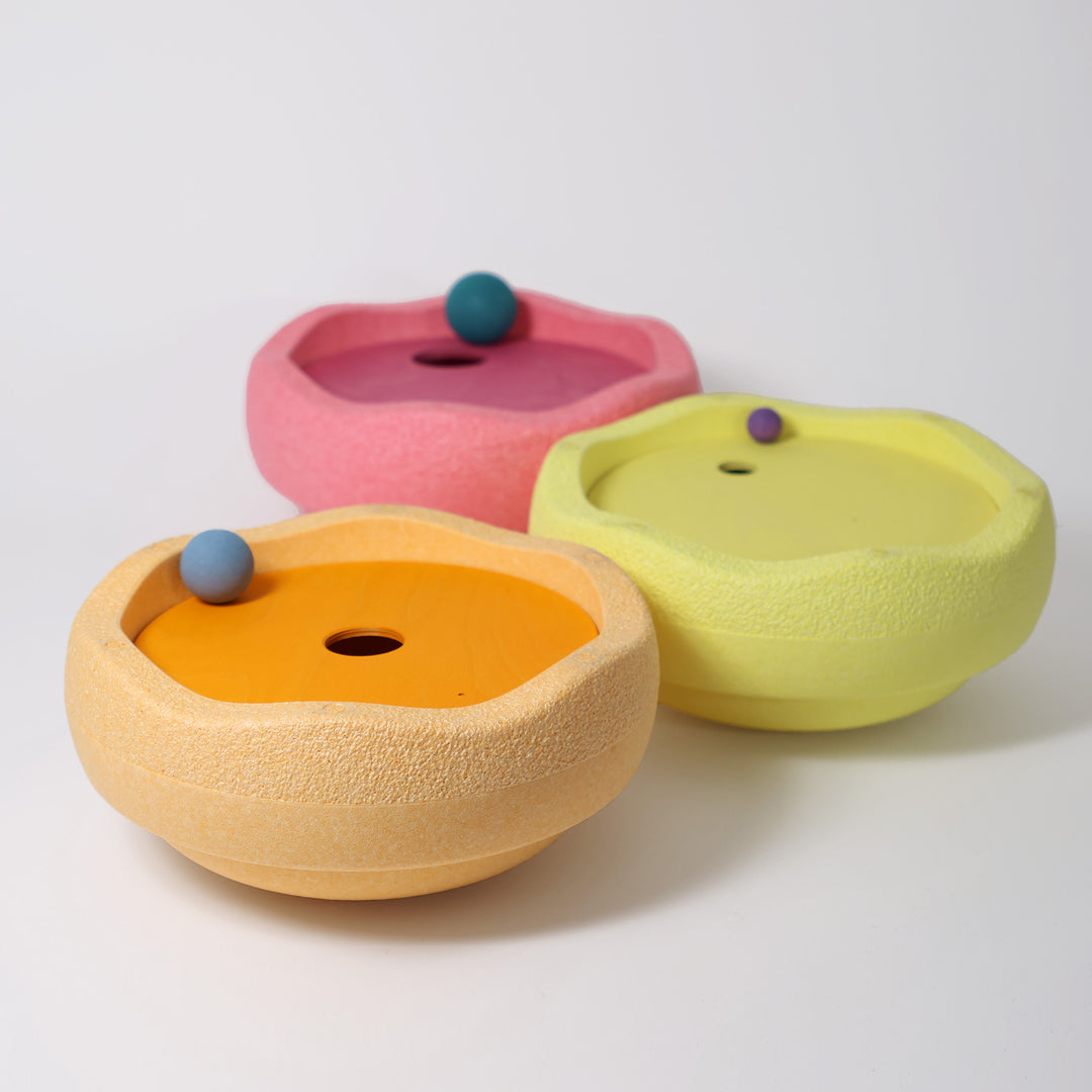 GRIMM’S x Stapelstein®- Rolling Discs Warm Pastel