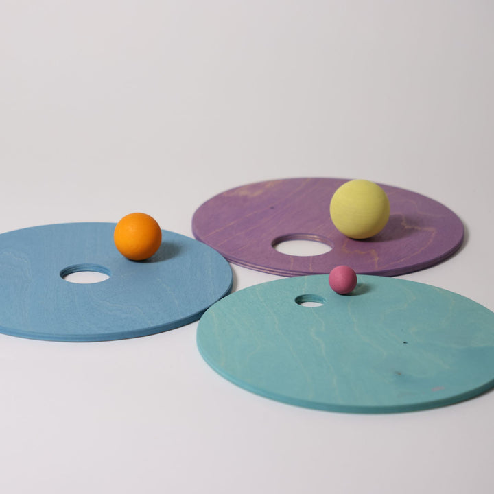 GRIMM’S x Stapelstein®- Rolling Discs Cool Pastel