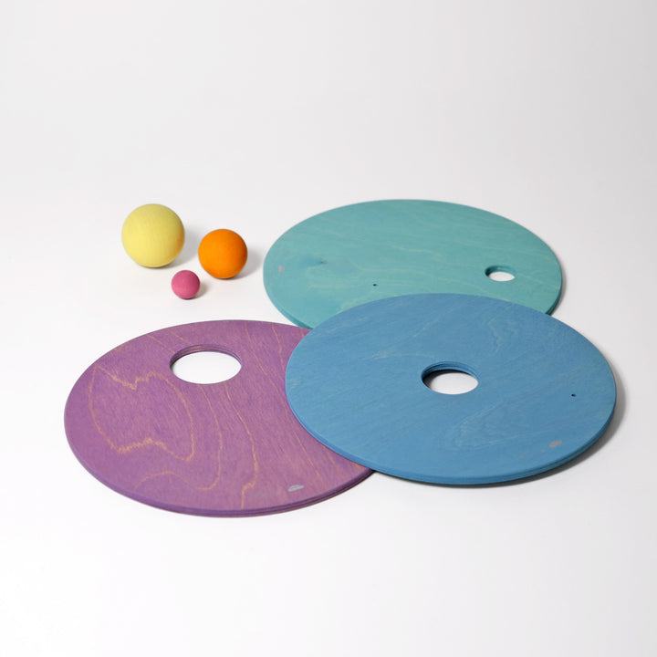 GRIMM’S x Stapelstein®- Rolling Discs Cool Pastel