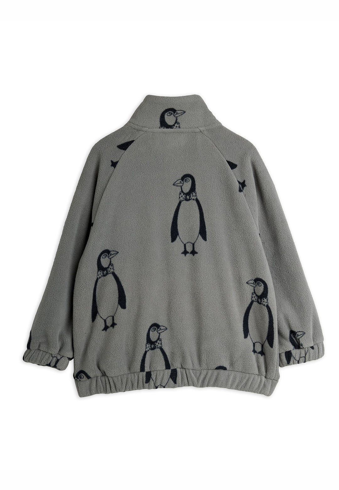 [Mini Rodini] Penguin Fleece Jacket- Grey