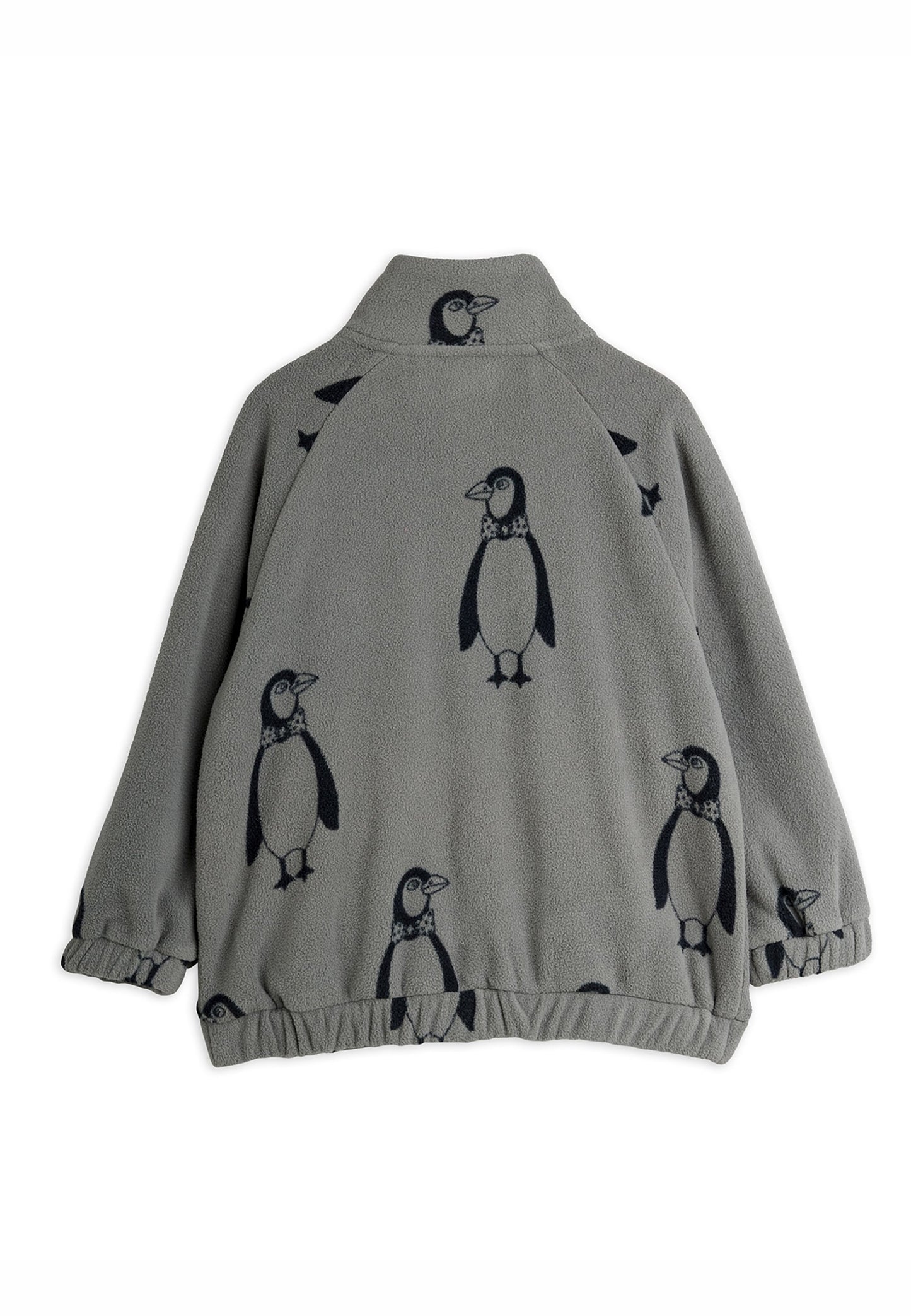 [Mini Rodini] Penguin Fleece Jacket- Grey