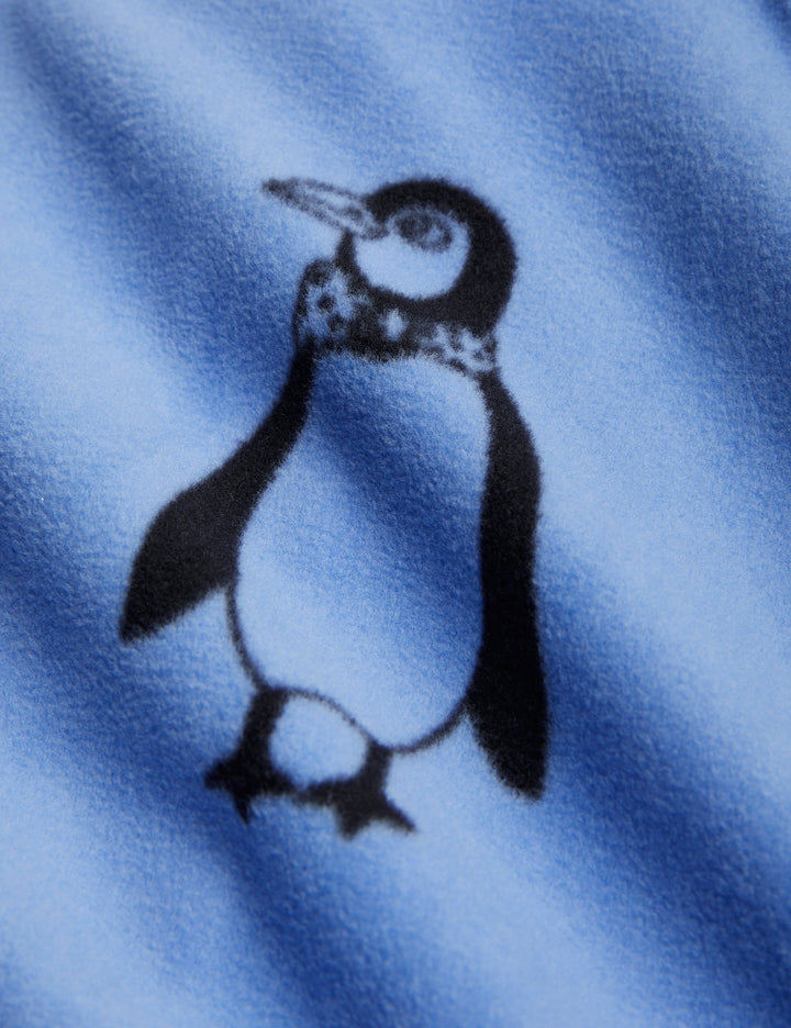 [Mini Rodini] Penguin Fleece Jacket- Blue