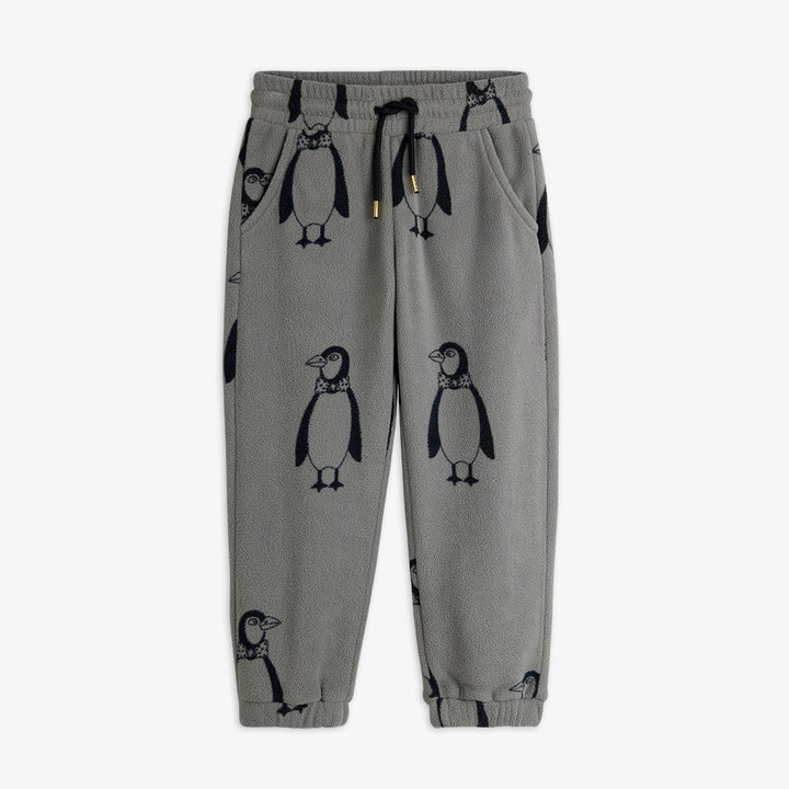 [Mini Rodini] Penguin Fleece Pants - Grey