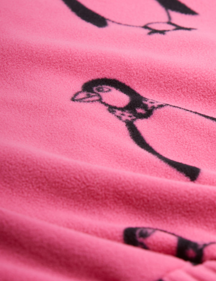 [Mini Rodini] Penguin fleece balaclava- Pink