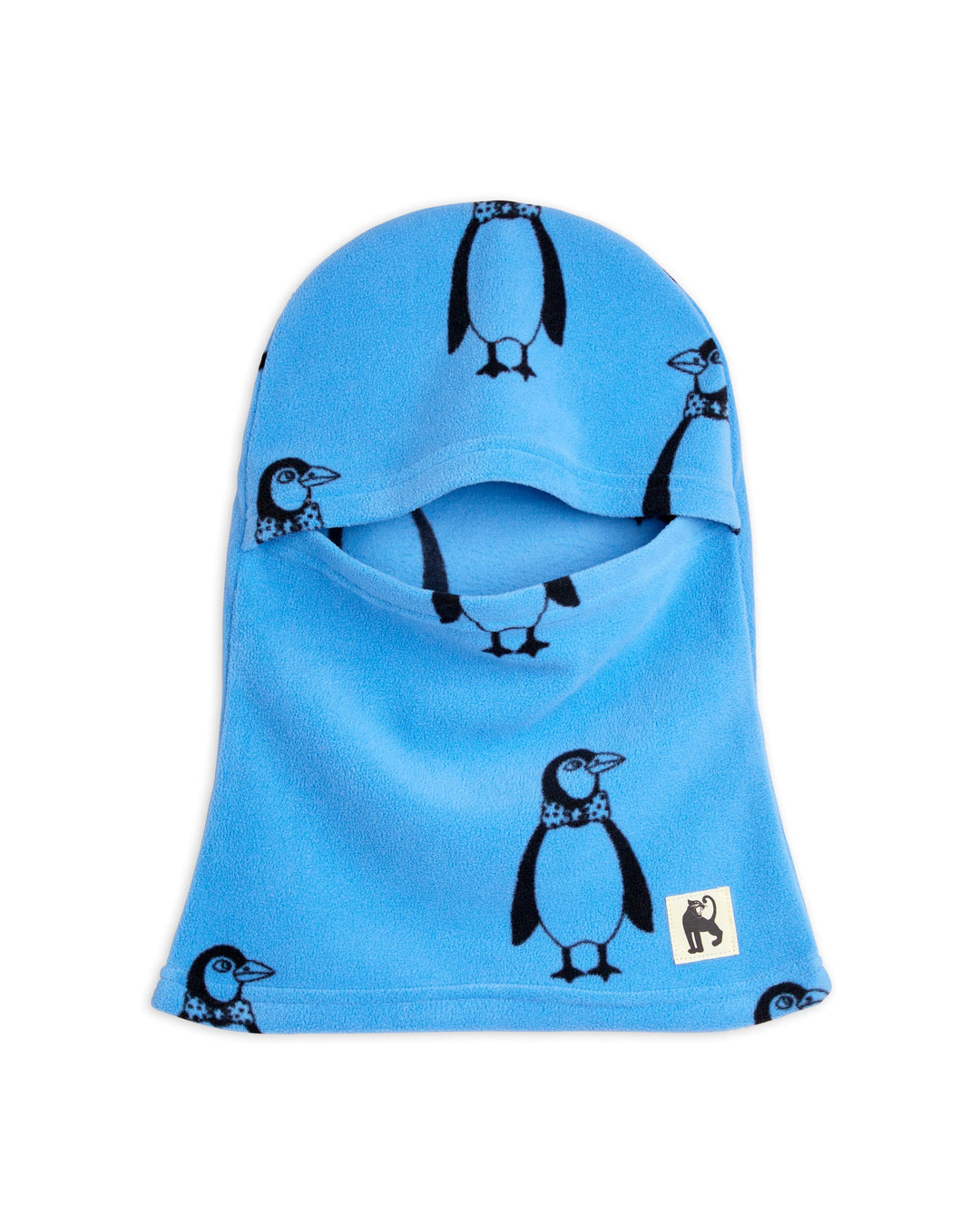 [Mini Rodini] Penguin fleece balaclava- Blue