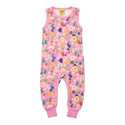 [DUNS Sweden] Dungaree - Happy Flower Lilac Chiffon