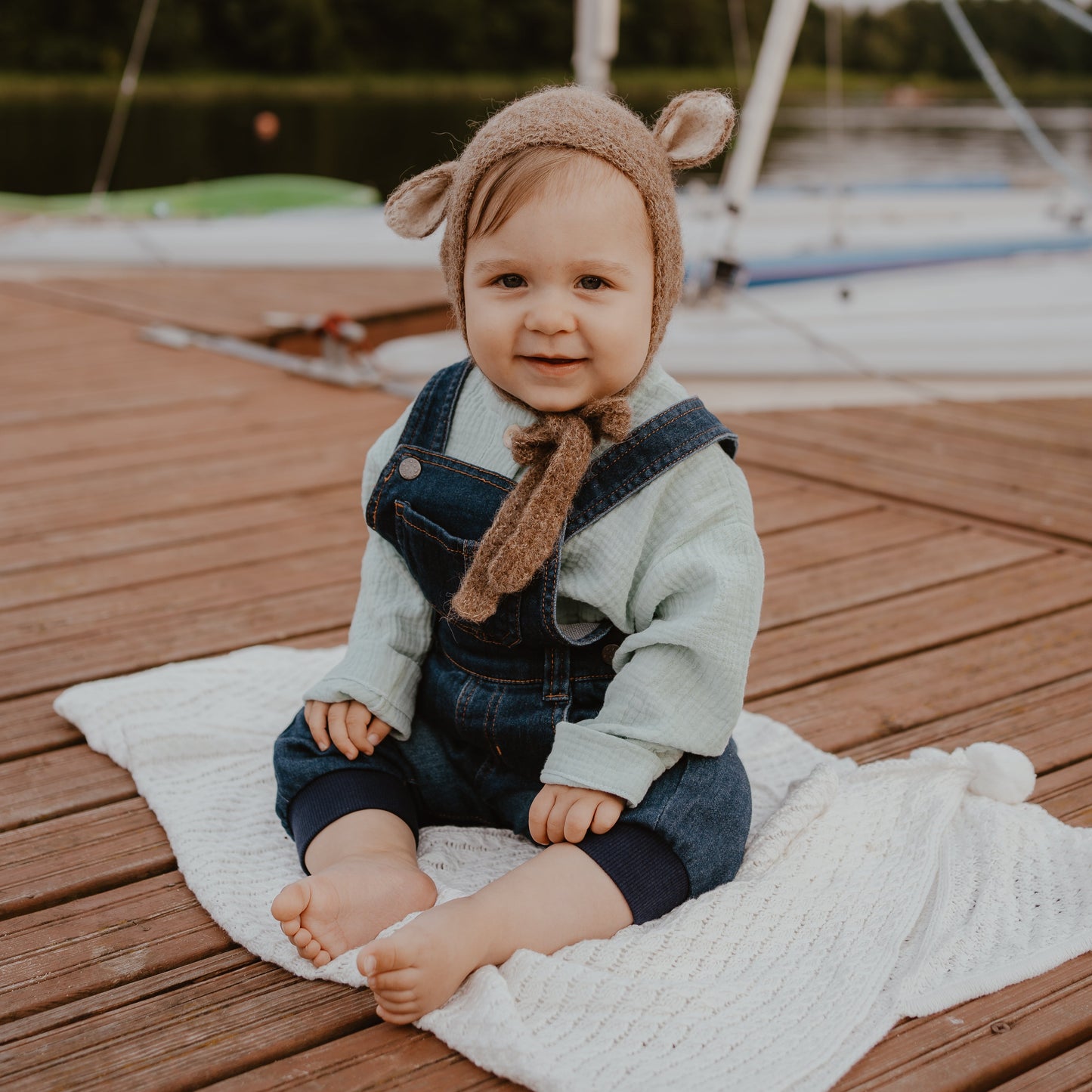[Gang of Kids] Fairy Hat Alpaca & Silk - Dark Beige