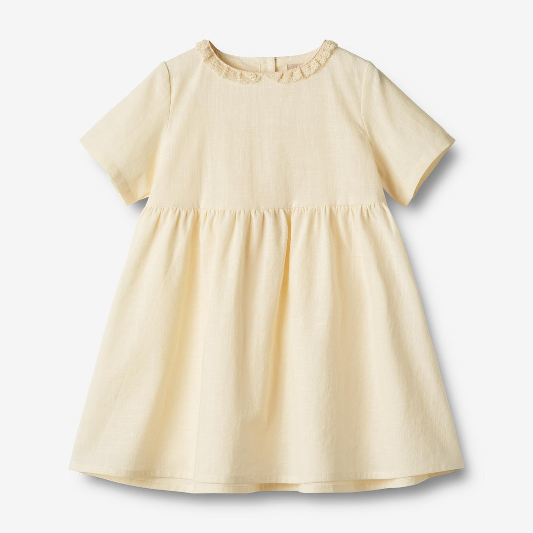 [Wheat] Dress S/S Elma - Shell