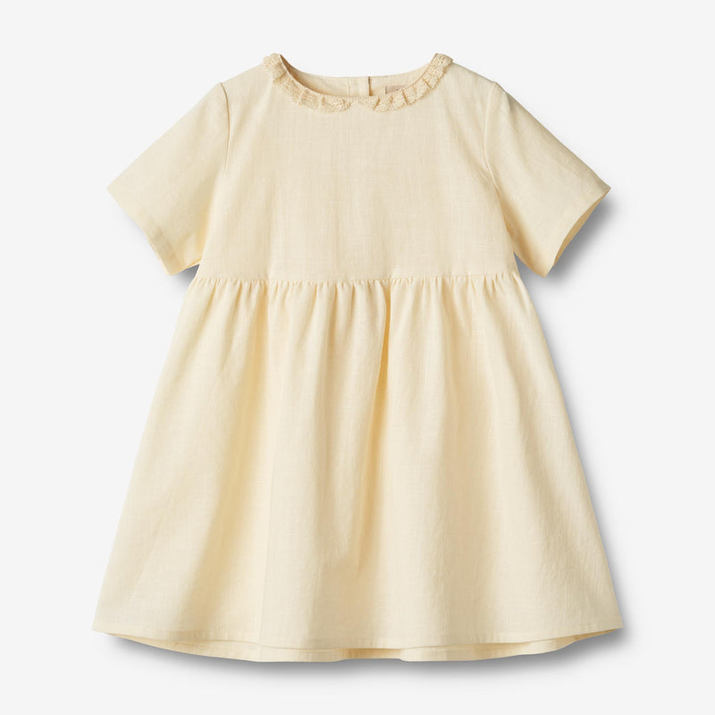 [Wheat] Dress S/S Elma - Shell