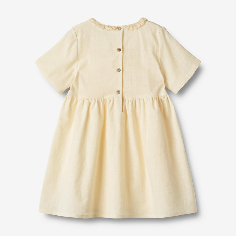 [Wheat] Dress S/S Elma - Shell