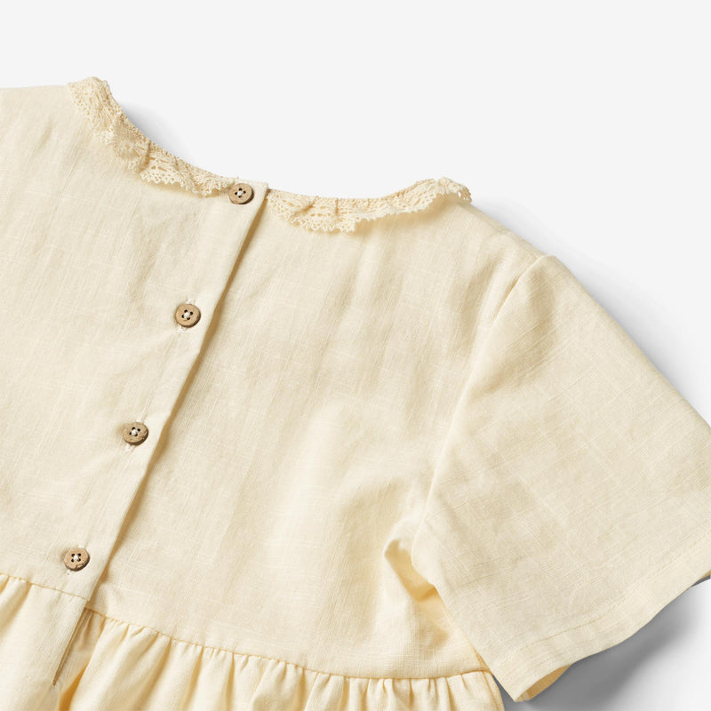 [Wheat] Dress S/S Elma - Shell