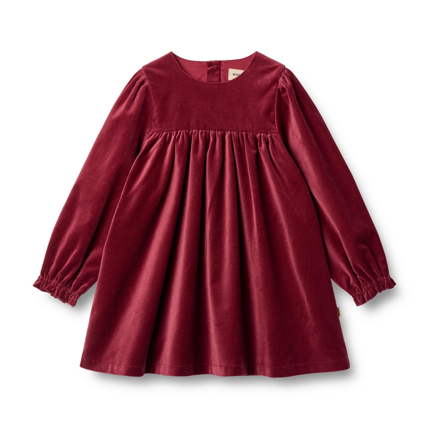 [Wheat] Dress L/S Elvira - Ruby Red