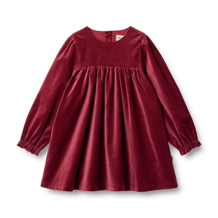 [Wheat] Dress L/S Elvira - Ruby Red