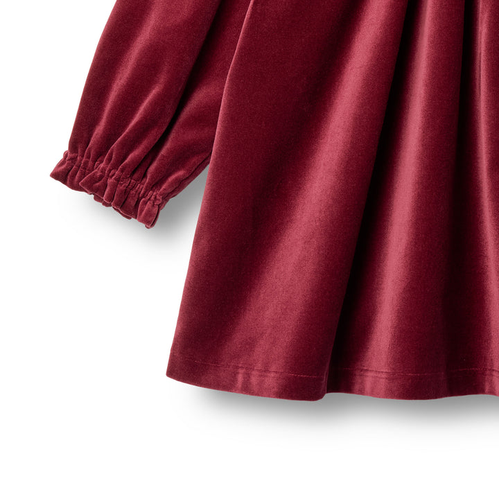 [Wheat] Dress L/S Elvira - Ruby Red