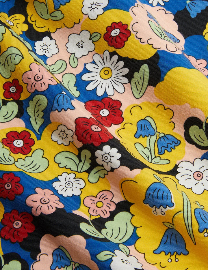 [Mini Rodini] Flowers Aop Turtleneck - Multi