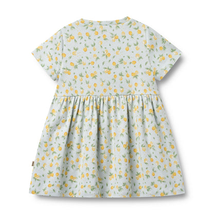 [Wheat] Jersey Dress Anna - Summer Blue Citrus