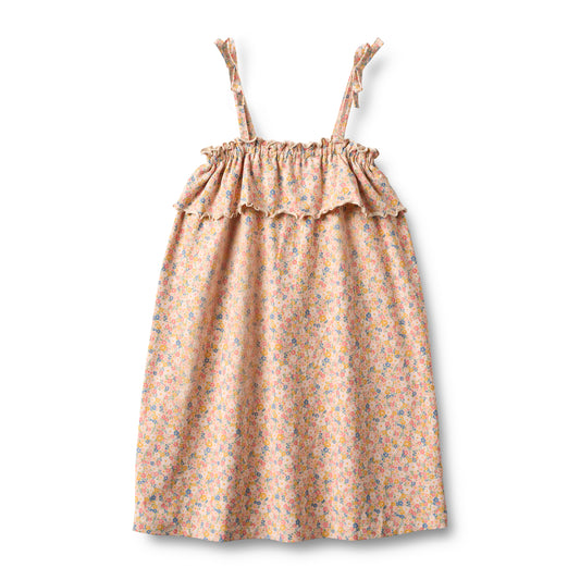 [Wheat] Jersey Dress Anine - Multi Flowers