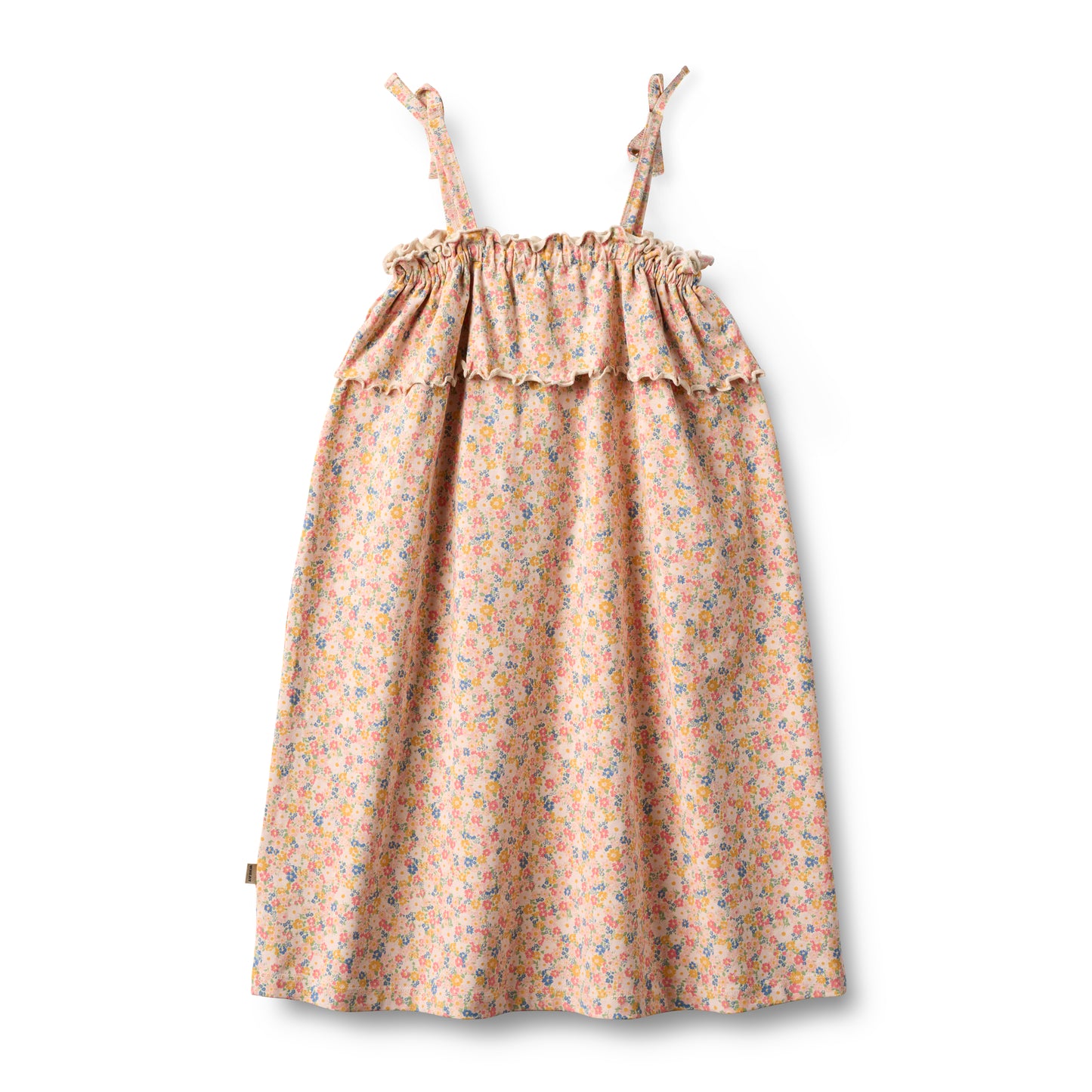 [Wheat] Jersey Dress Anine - Multi Flowers