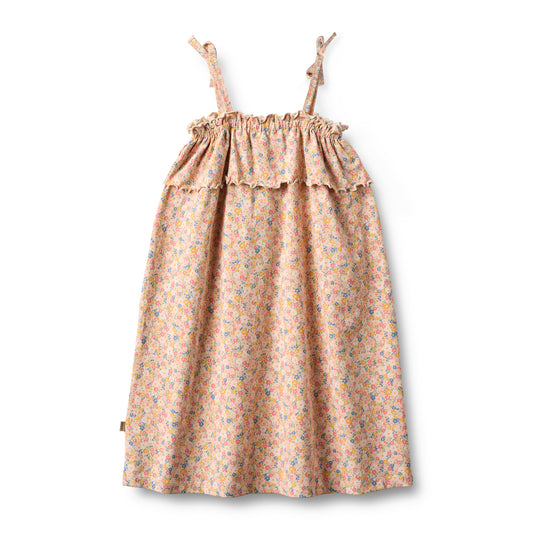 [Wheat] Jersey Dress Anine - Multi Flowers