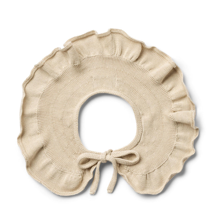 [Wheat] Knit Collar Edele - Offwhite