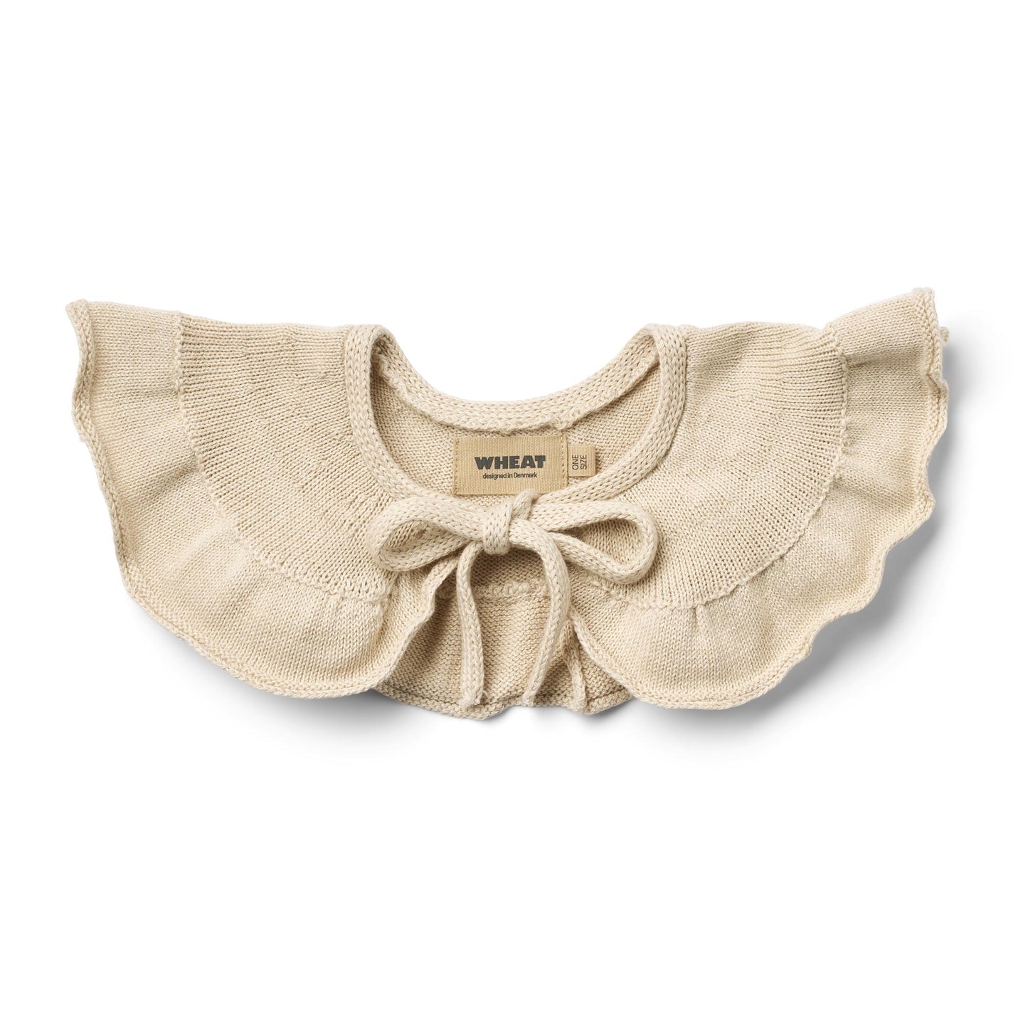[Wheat] Knit Collar Edele - Offwhite