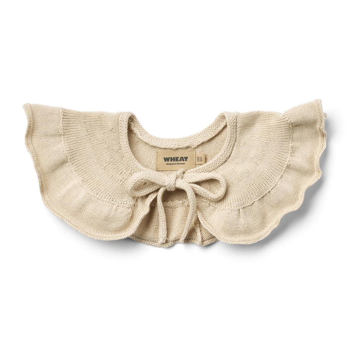 [Wheat] Knit Collar Edele - Offwhite