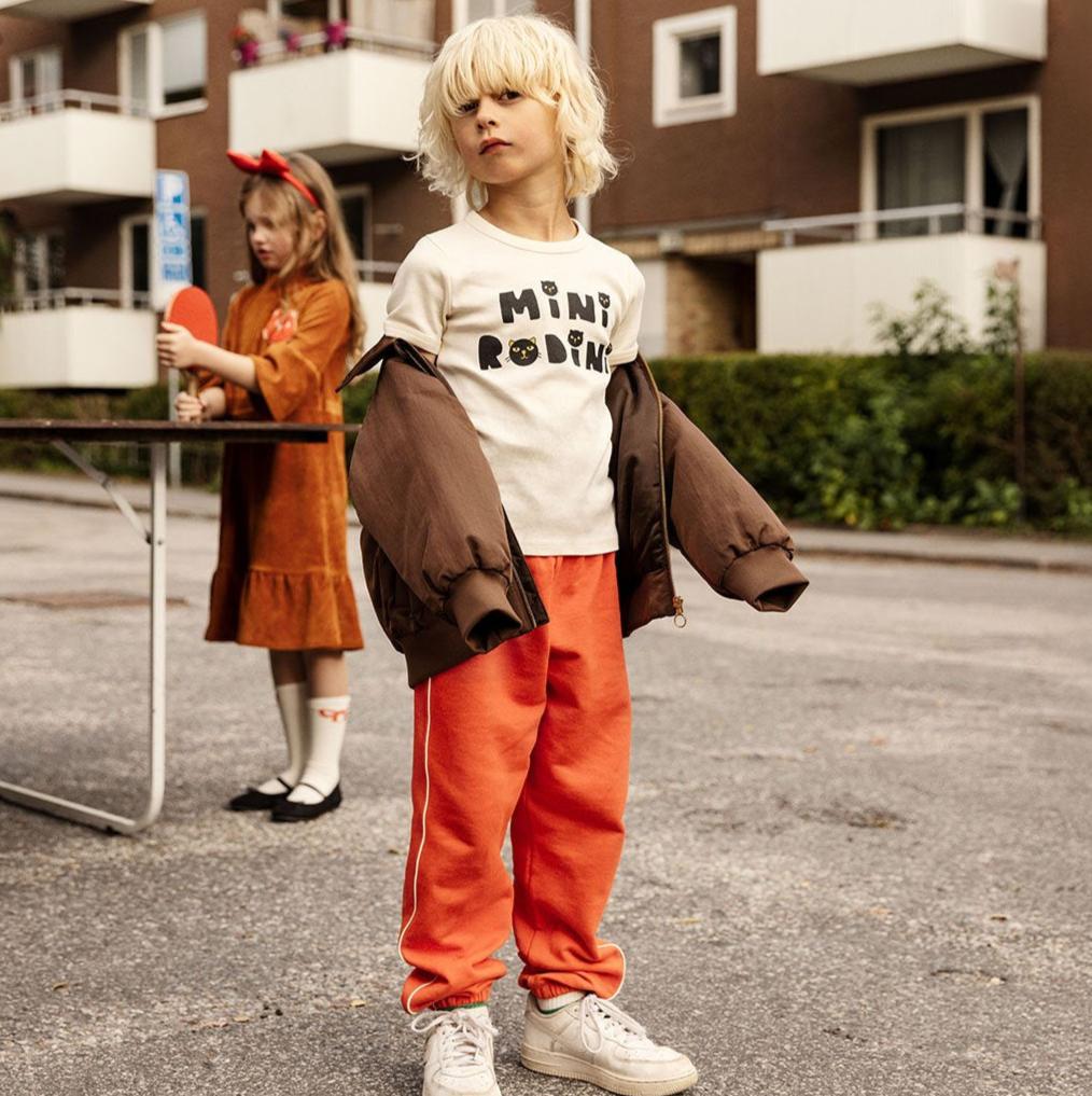 [Mini Rodini] Mini Rodini Cats T-shirt - Offwhite