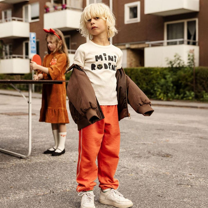 [Mini Rodini] Mini Rodini Cats T-shirt - Offwhite