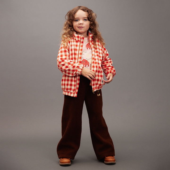 [Mini Rodini] Gingham Aop Jacket - Red
