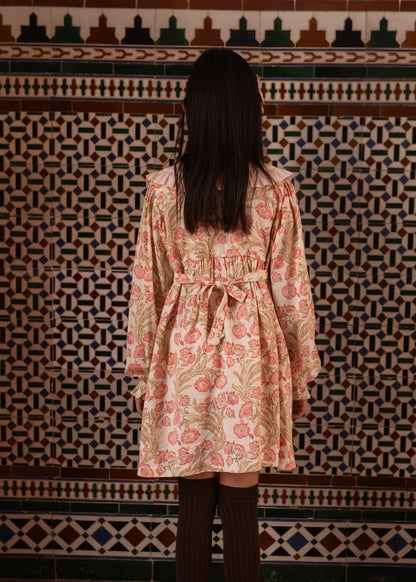 [Bachaa]Augustine Dress -Promenade enchantée print