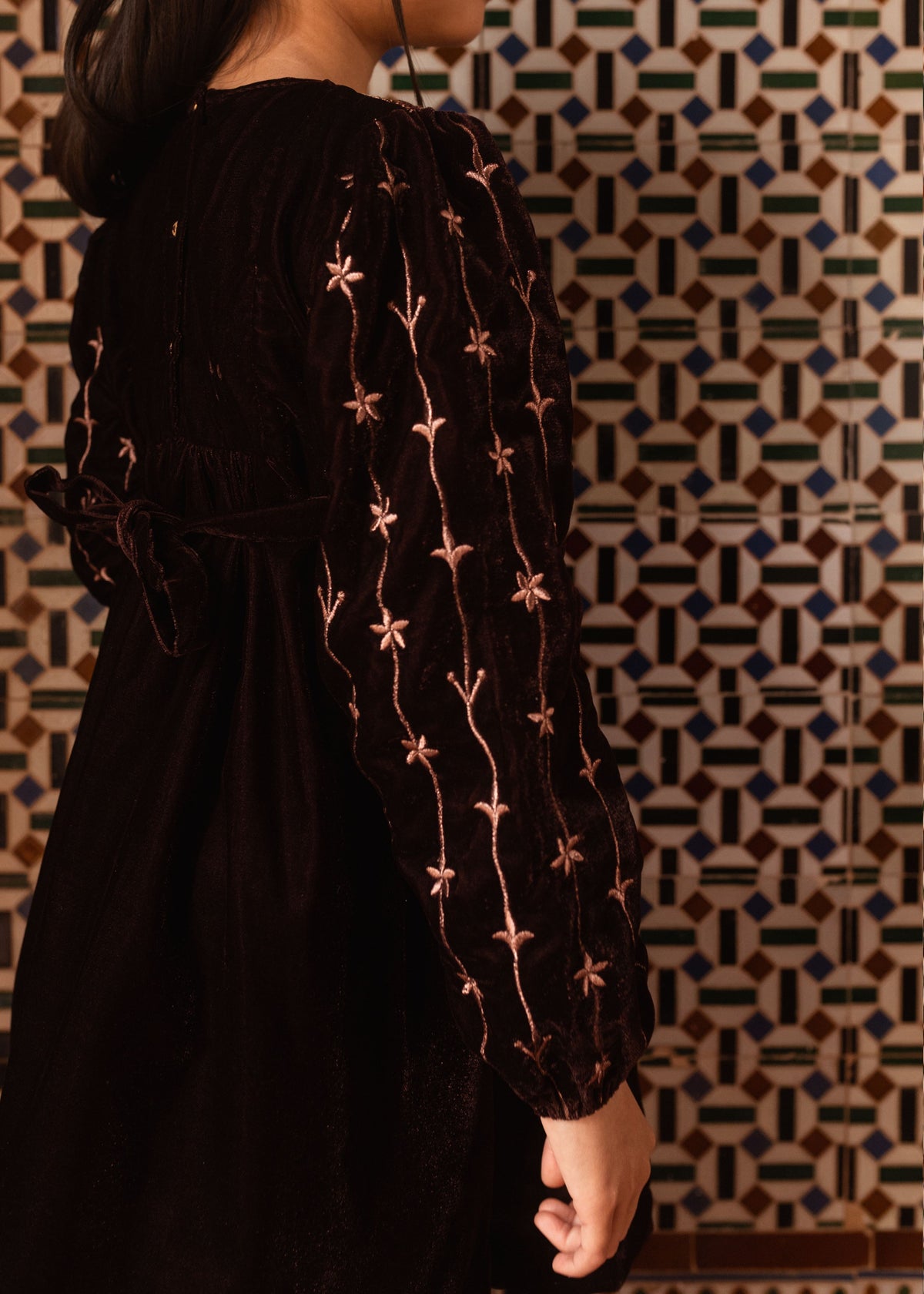[Bachaa]Cannelle Dress - Chocolate