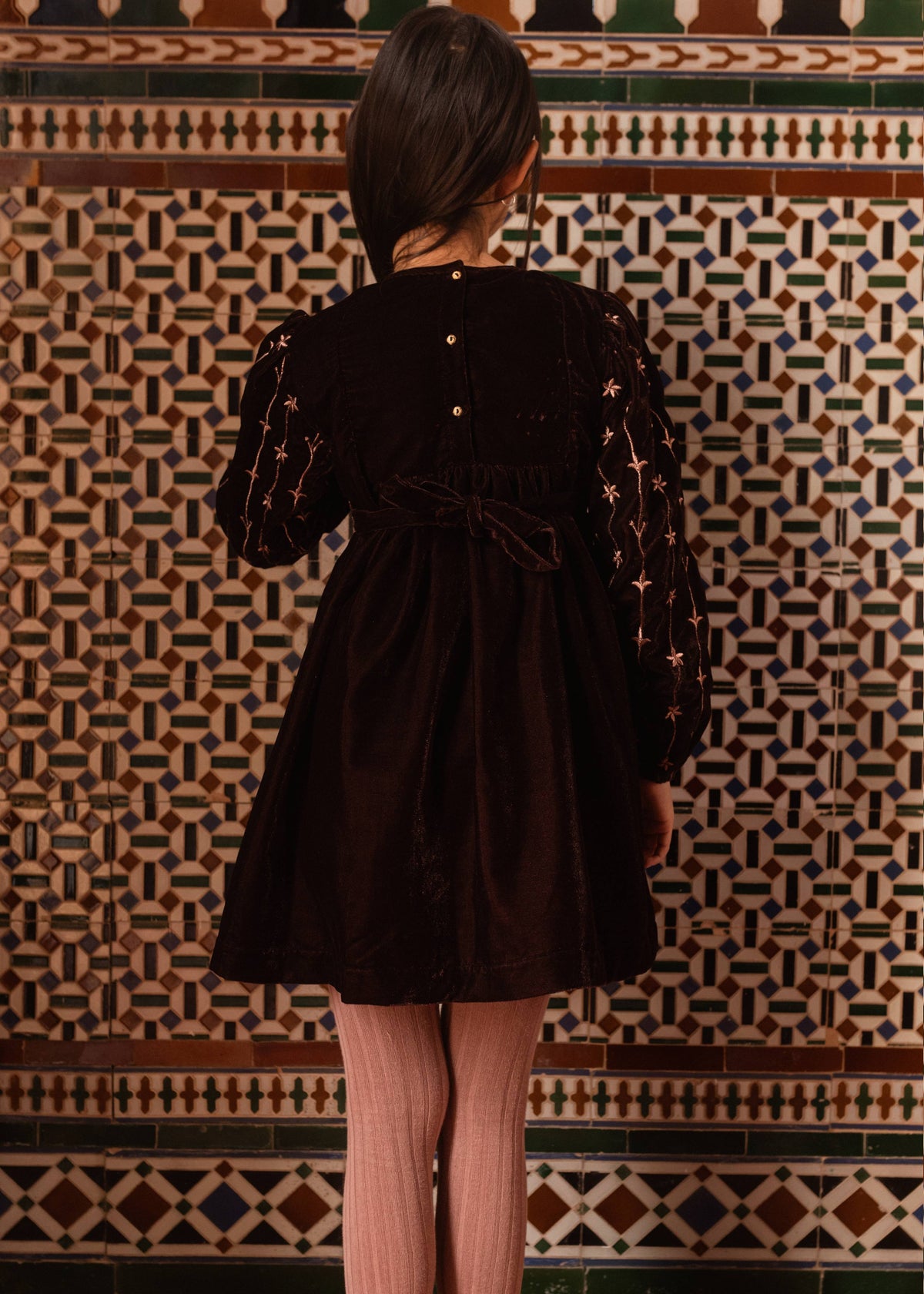 [Bachaa]Cannelle Dress - Chocolate