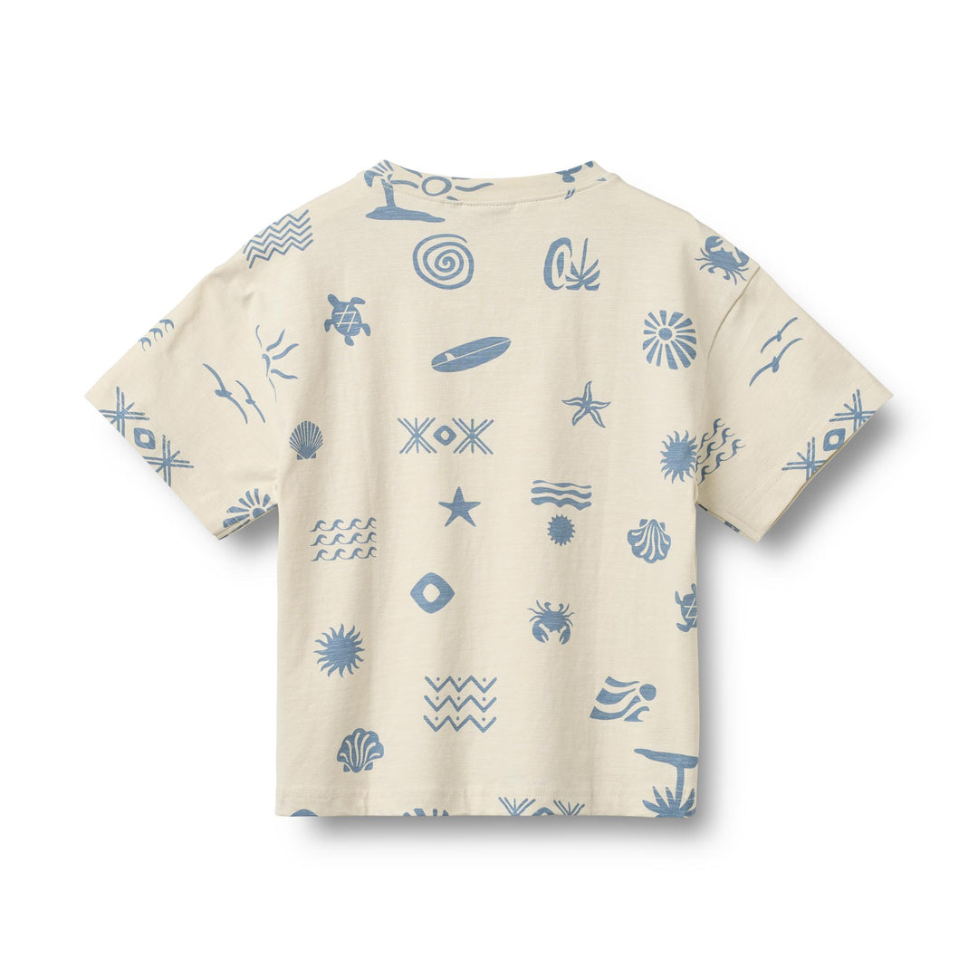 [Wheat]T-shirt S/S Tommy - Summer island