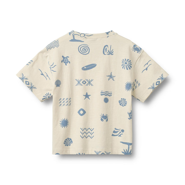 [Wheat]T-shirt S/S Tommy - Summer island