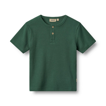 [Wheat] T-Shirt S/S Lumi - Green