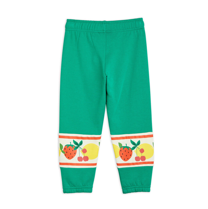 [Mini Rodini] Fruits border sweatpants green