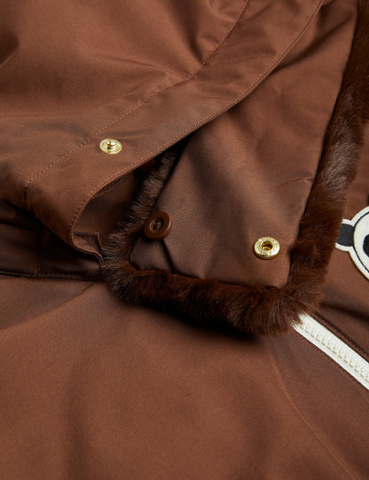 [Mini Rodini] Panda Ski Jacket Brown
