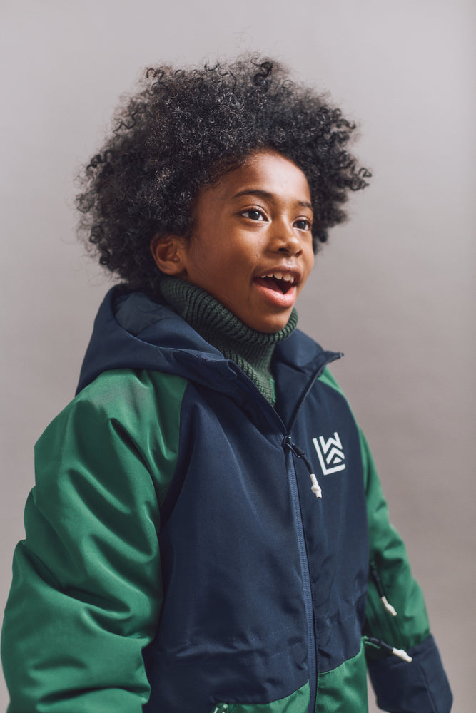 [Liewood][Onesize]  Mathias Cotton Neck Warmer - Hunter Green