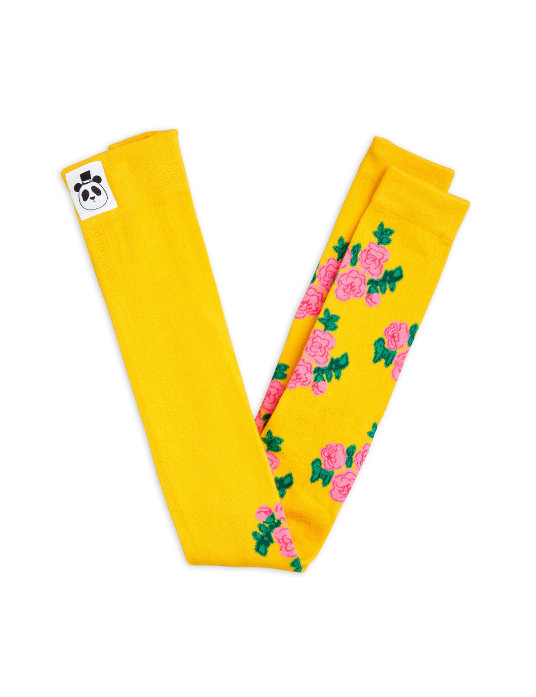 [Mini Ridini] Roses Tights - Yellow