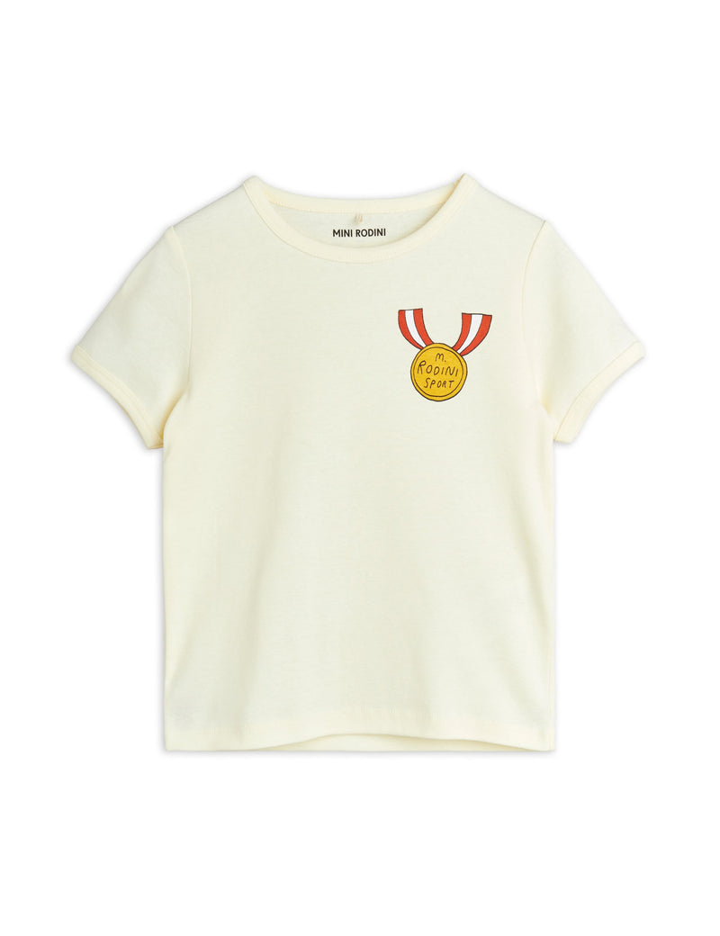 [Mini Rodini] Medal Sp Ss Tee - White