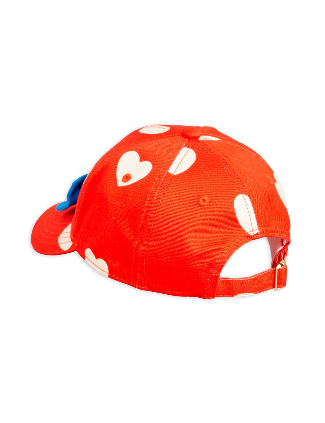 [Mini Rodini] Heart Aop Bow Cap -Red